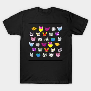 Pride flag cats T-Shirt